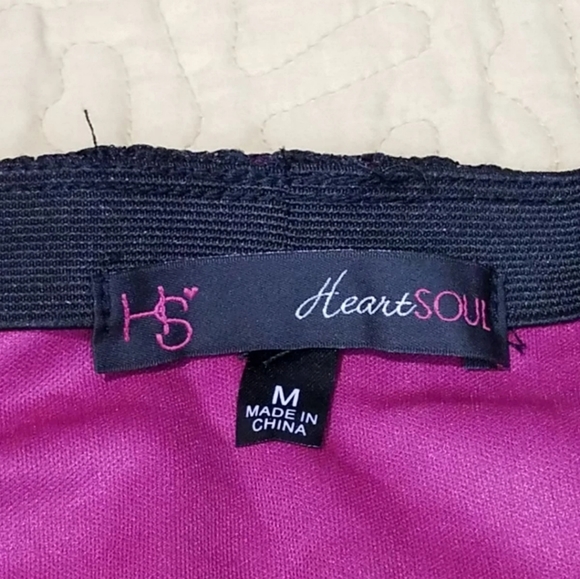 Heartsoul Lace Overlay Mini Skirt Size M - Picture 3 of 4